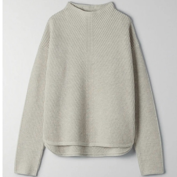 NWOT Babaton grey sweater - Picture 7 of 7